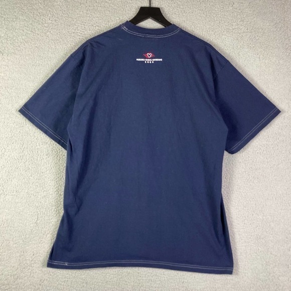 2005 Disney Cruise Line Shirt‎ Panama Canal Crossing Rare DCL Adult Blue Size XL - Picture 6 of 11